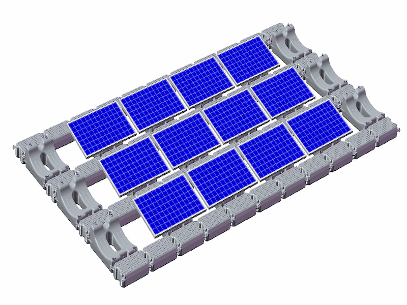 Lumulutang na Sistemang Solar Photovoltaic